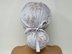 Load image into Gallery viewer, Roses On Grey Mauve- Ponytail

