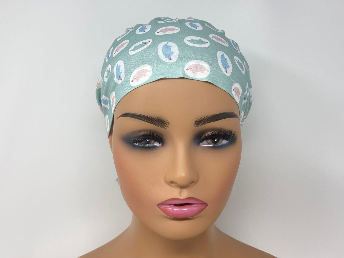 Platypus Ponytail Mimi Scrub Hats MimiScrubHats