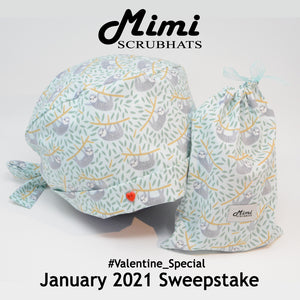 MimiScrubHats January 2021 Sweepstake