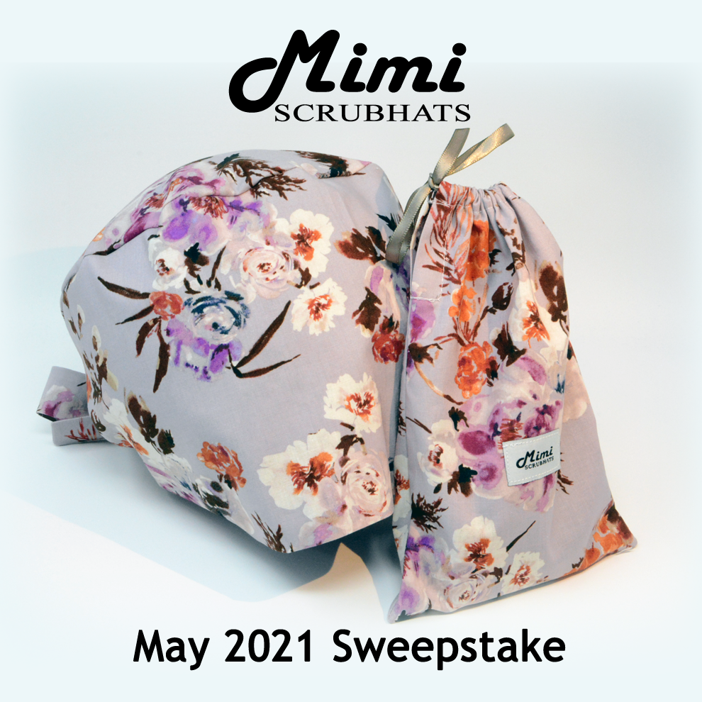 MimiScrubHats May 2021 Sweepstake