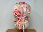Load image into Gallery viewer, Peony Flowers - Cotton Dobby - Ponytail

