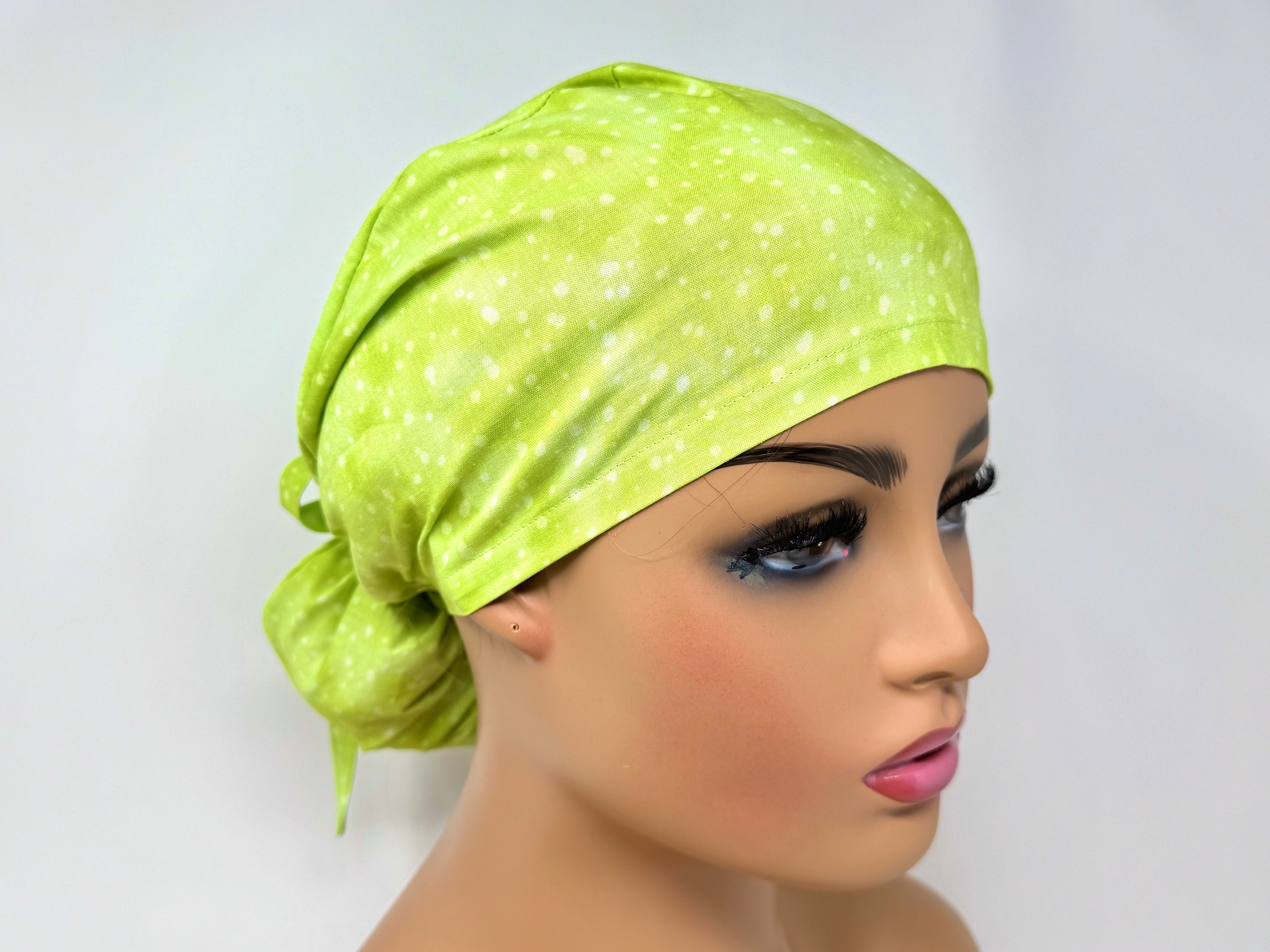 Snow Drops F - Japanese Fabric  - Ponytail