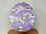 Load image into Gallery viewer, Unicorn with Sparkles - Silver Metallic Print - Ponytail

