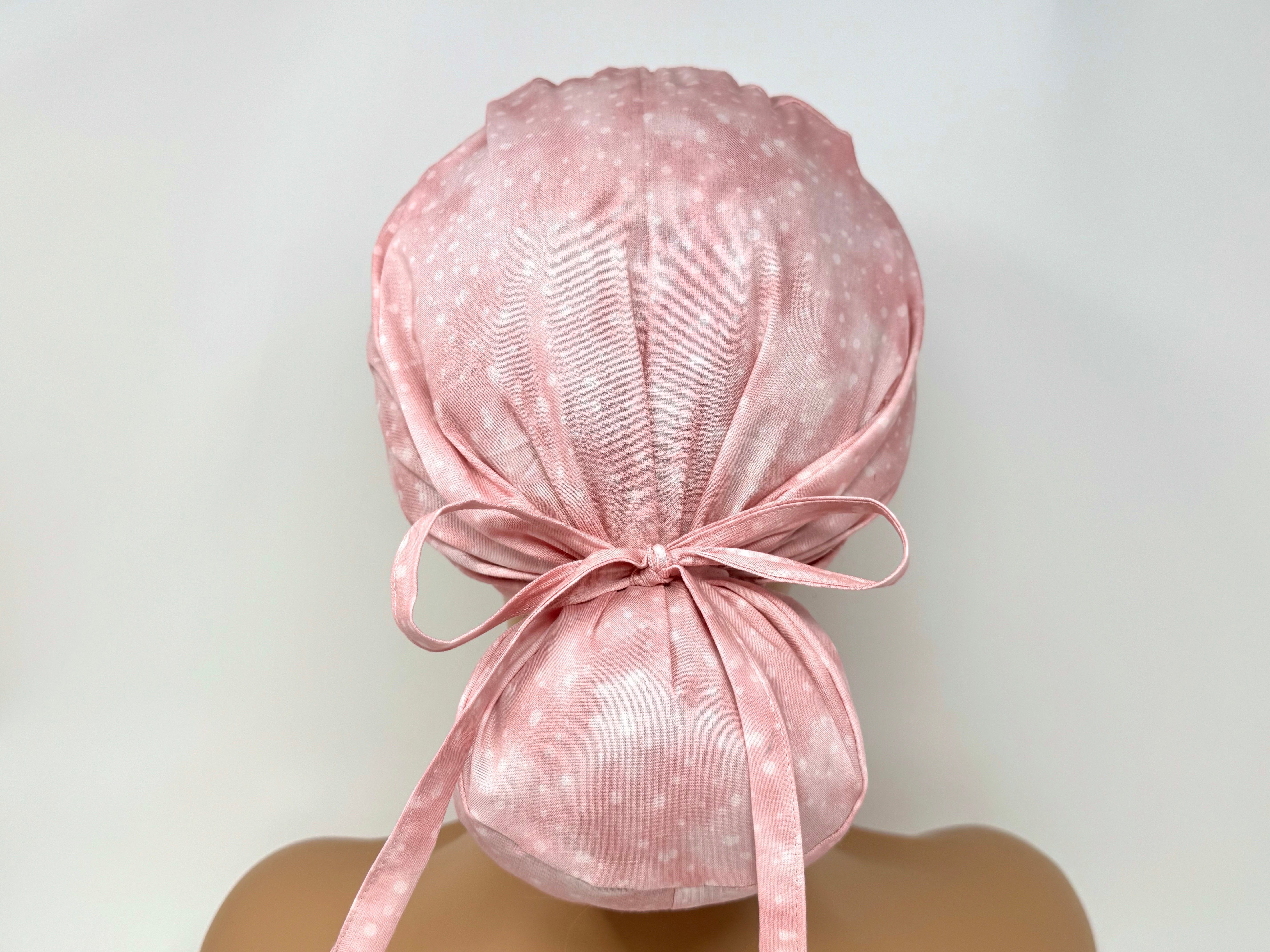 Snow Drops G - Japanese Fabric  - Ponytail