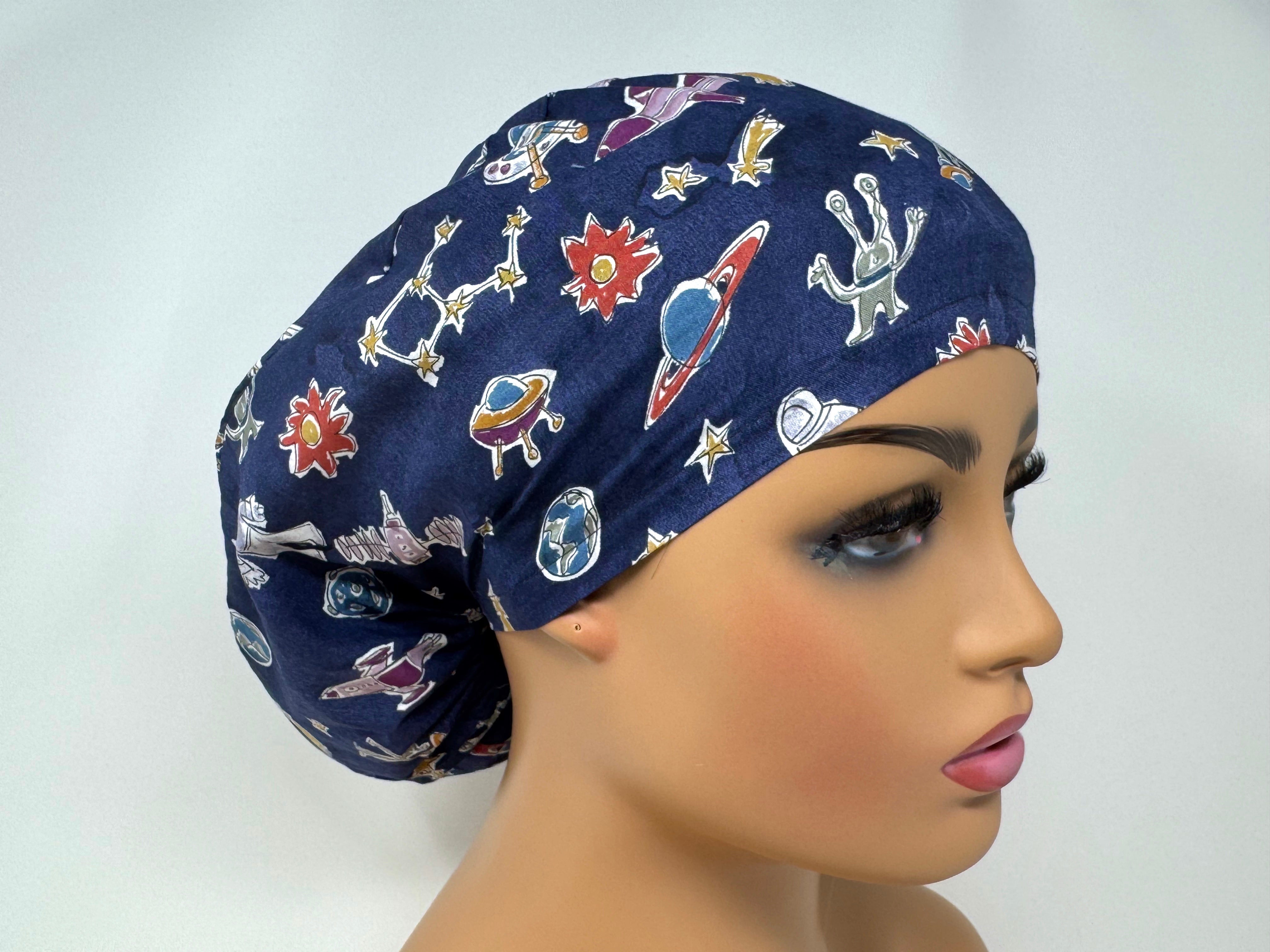 Space Day B - Cotton Lawn  - Ponytail