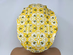 Load image into Gallery viewer, Bees - Gold Medallion - Light  - Ponytail
