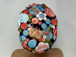 Load image into Gallery viewer, Mixed Flowers 4 *Gold Metallic Print* - Ponytail-Classic Japanese Fabric
