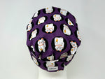 Load image into Gallery viewer, Lucky Cats On Purple - Cotton Dobby - SP
