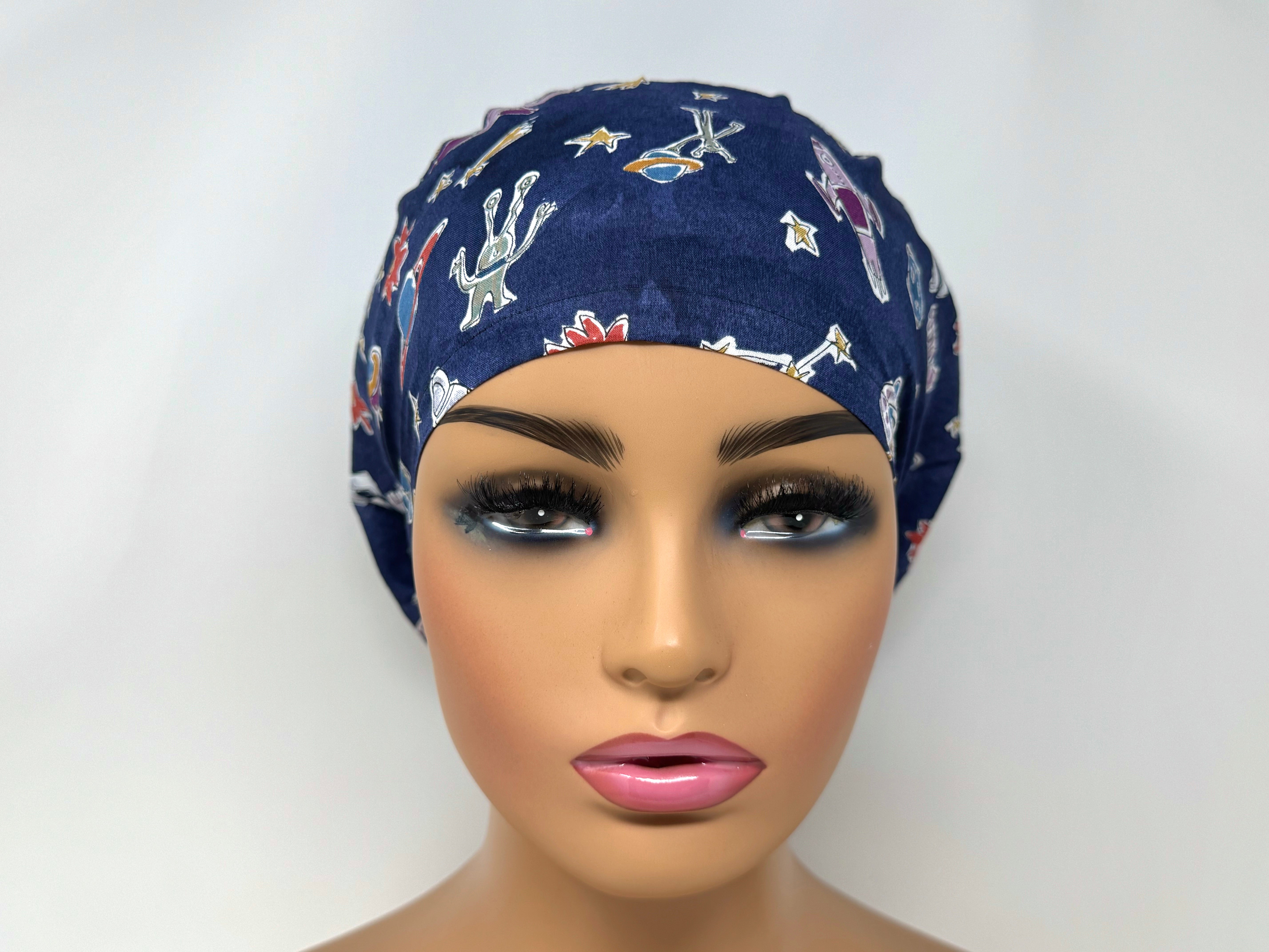 Space Day B - Cotton Lawn  - Ponytail