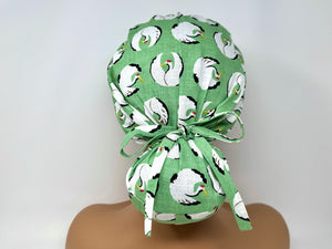 Dancing Cranes B *Cotton Dobby* - Ponytail