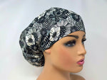 Load image into Gallery viewer, Wild Floral - Scrub Hat - Ponytail

