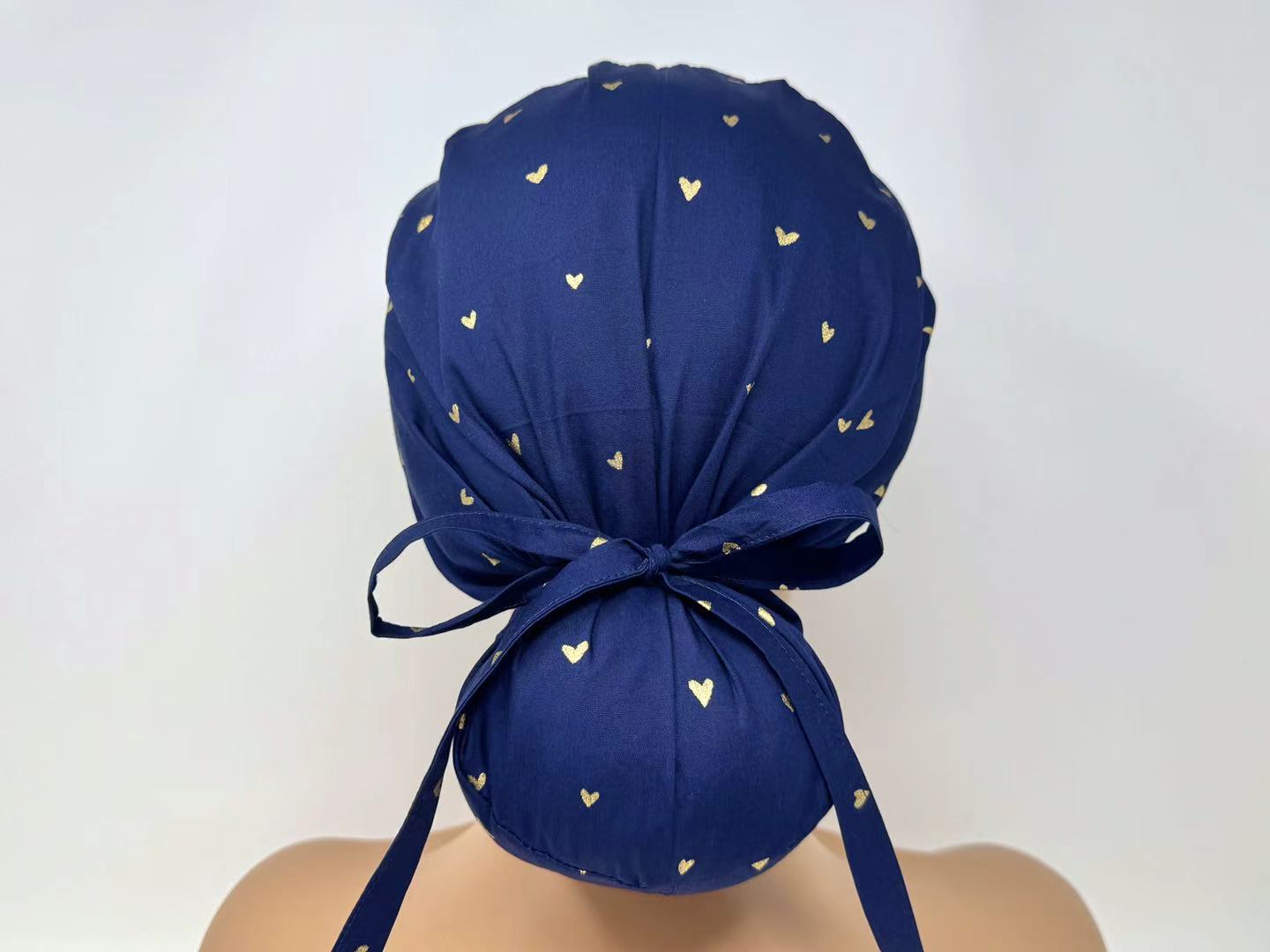 Love Hearts F *Gold Metallic Print*  - Ponytail