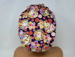 Load image into Gallery viewer, Mixed Flowers 10 *Gold Metallic Print* - Ponytail-Classic Japanese Fabric
