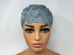 Snow Drops E - Japanese Fabric  - Ponytail