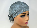 Load image into Gallery viewer, Snow Drops E - Japanese Fabric  - Ponytail
