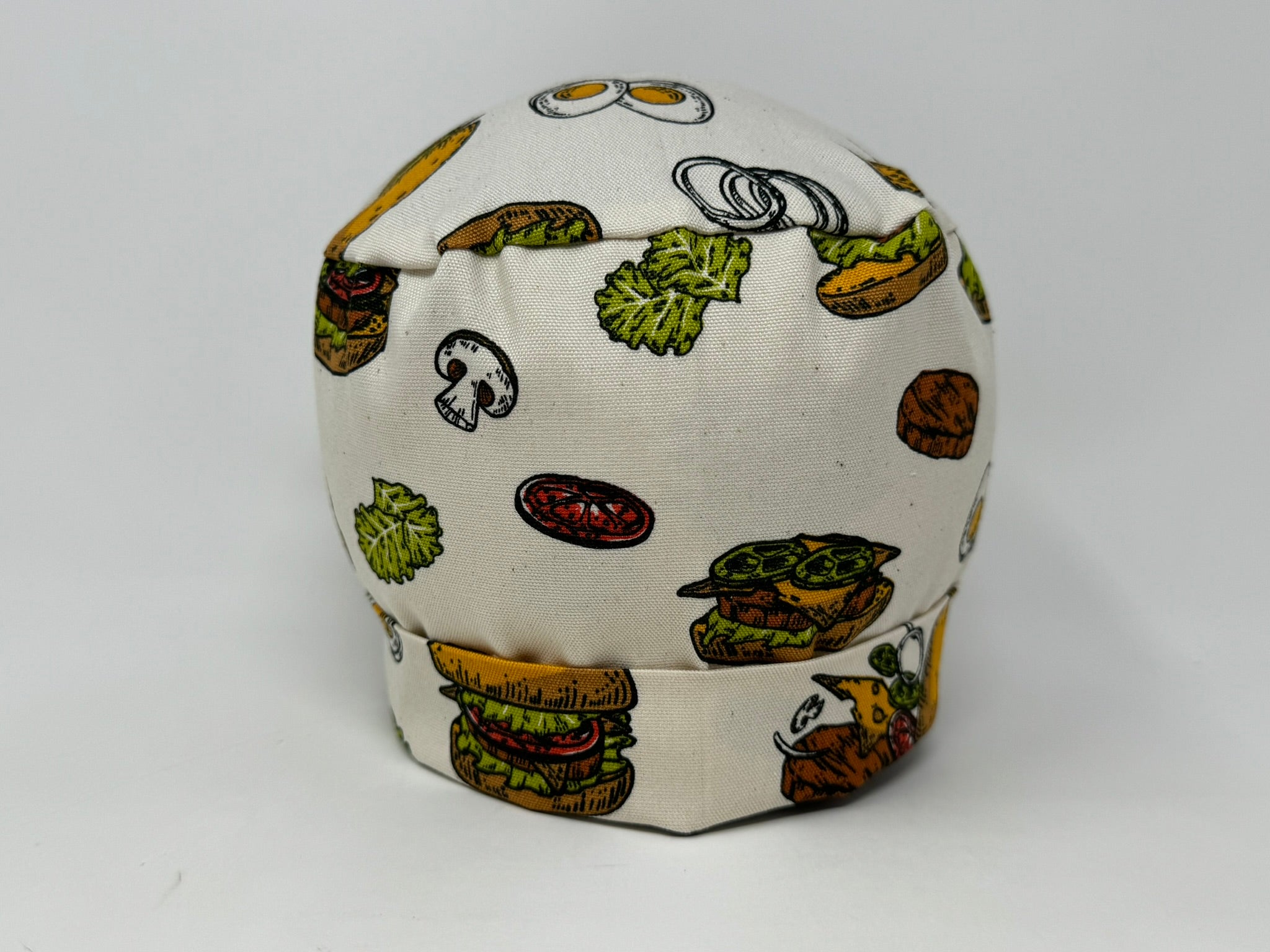 Hamburgers - Cotton Oxford - Cream - Japanese Fabric