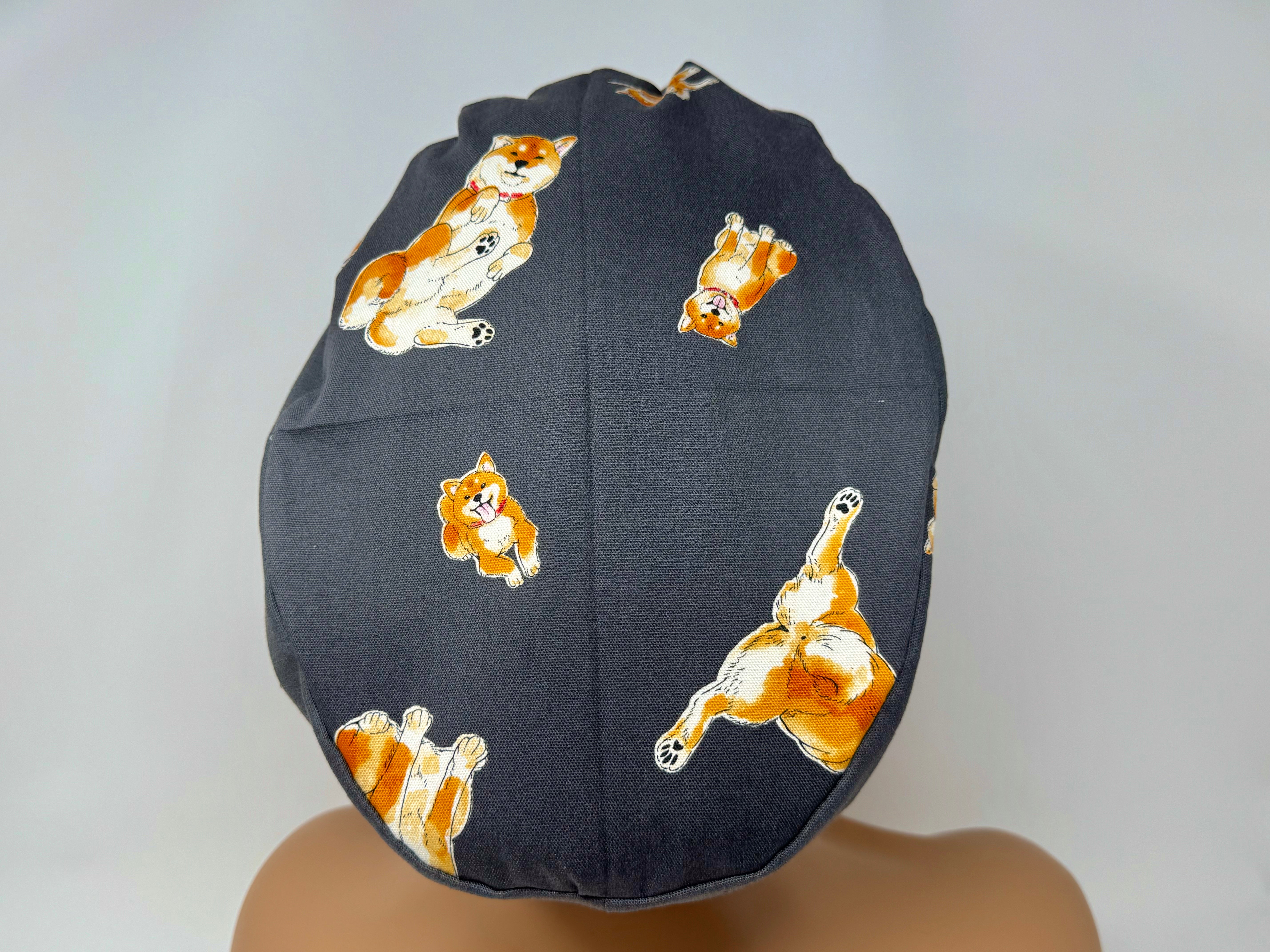 Shiba Inu Pups -Cotton Oxford - Ponytail