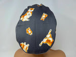 Load image into Gallery viewer, Shiba Inu Pups -Cotton Oxford - Ponytail
