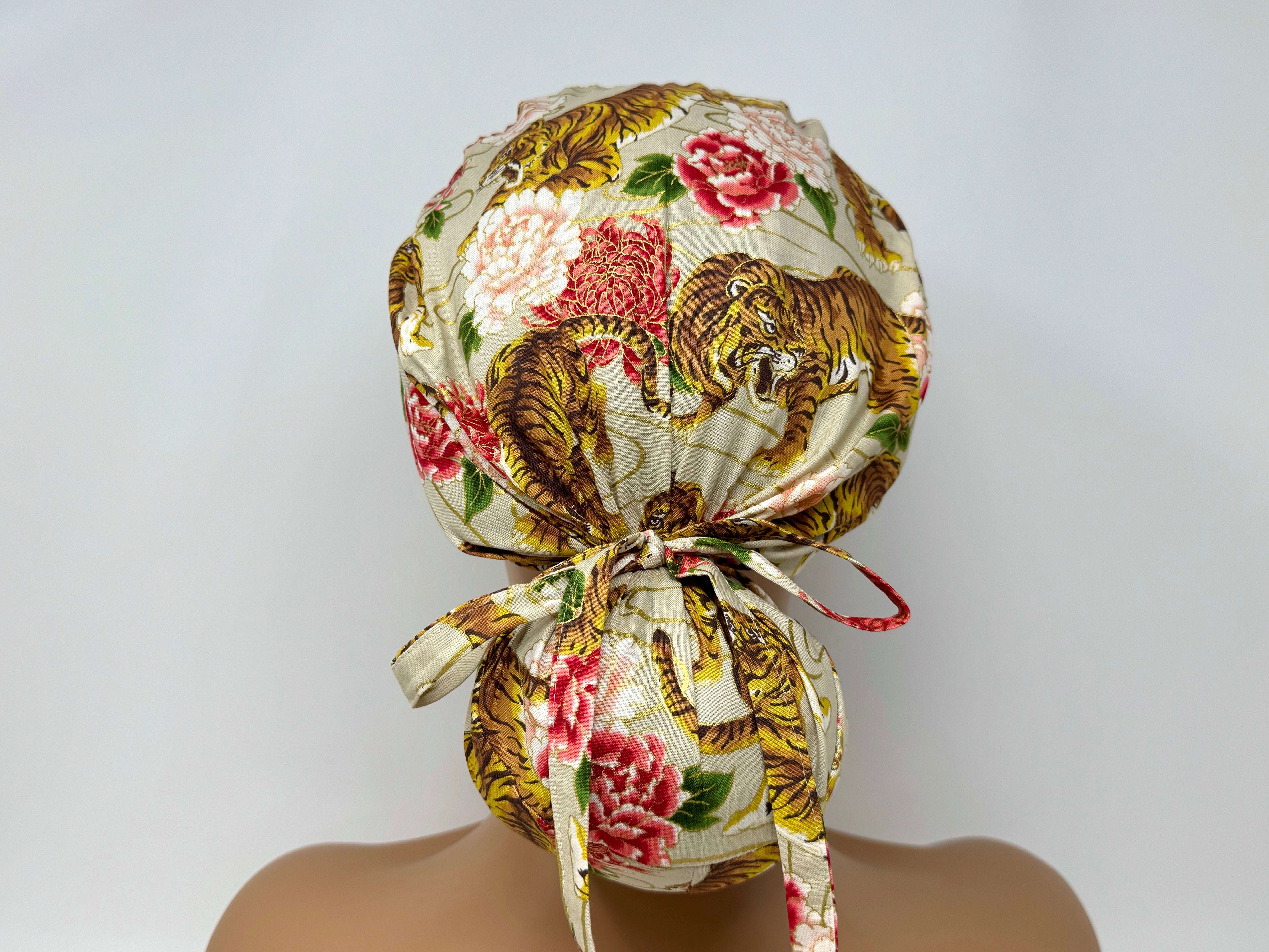 Traditional Tiger - *Gold Metallic Print* - Ponytail