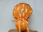 Load image into Gallery viewer, Hawaiian Pineapples on Orange - Ponytail
