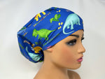 Load image into Gallery viewer, Cartoon Dinosaurs - Ponytail
