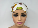 Load image into Gallery viewer, Hamburgers -Cotton Oxford - Cream - Ponytail
