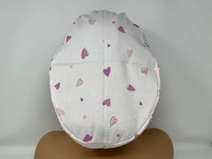 Japanese Fabric -Love Hearts  - Ponytail