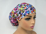 Load image into Gallery viewer, Rainbow Stones - Japanese Fabric  - Ponytail
