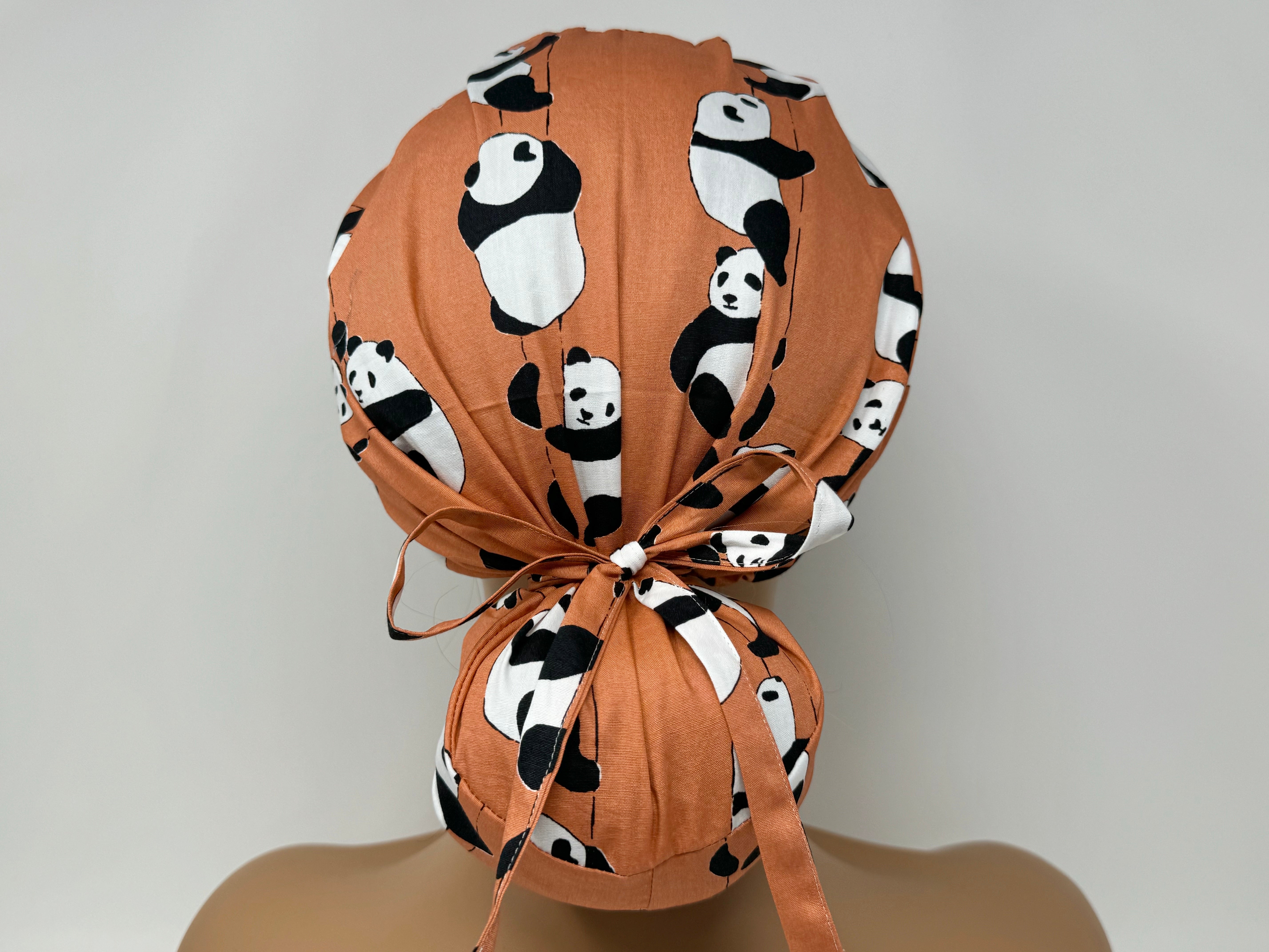 Panda Climb - Coral Peach  - Ponytail