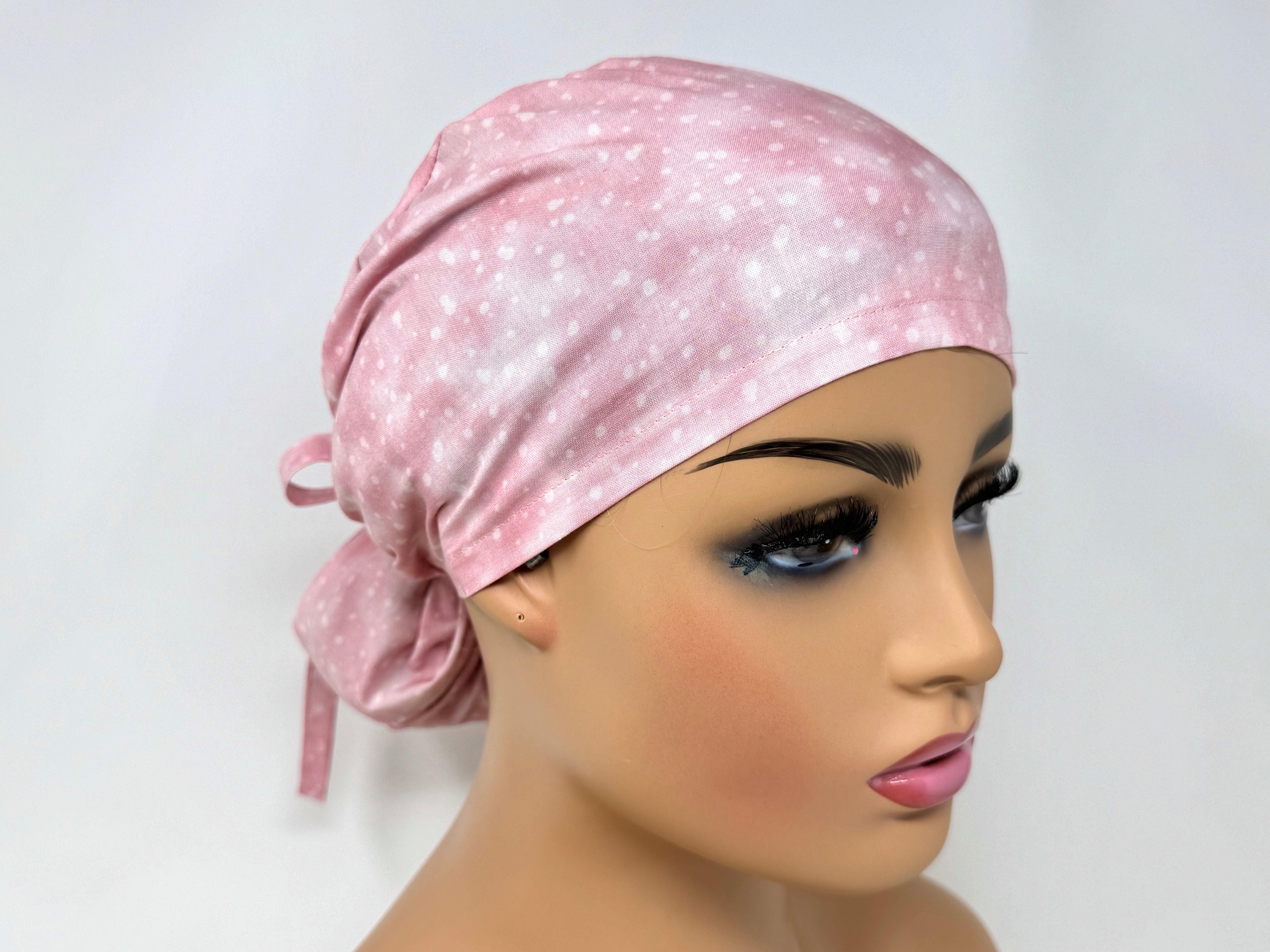Snow Drops G - Japanese Fabric  - Ponytail