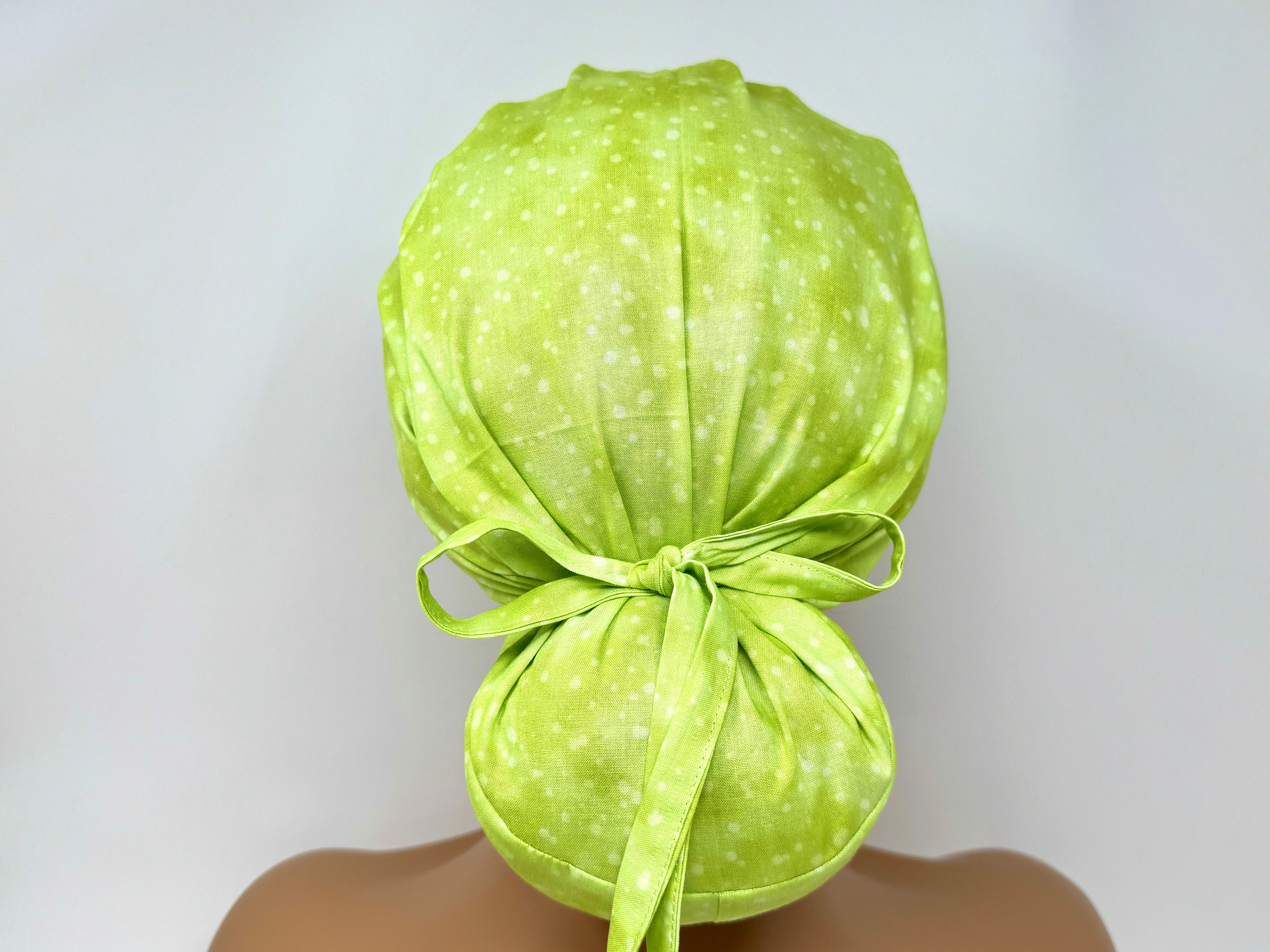 Snow Drops F - Japanese Fabric  - Ponytail