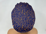 Load image into Gallery viewer, Painted Petals - Navy - Ponytail
