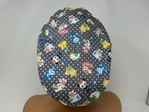 Retro Pop Friends- Ponytail- Japanese Fabric