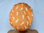 Load image into Gallery viewer, Hawaiian Pineapples on Orange - Ponytail
