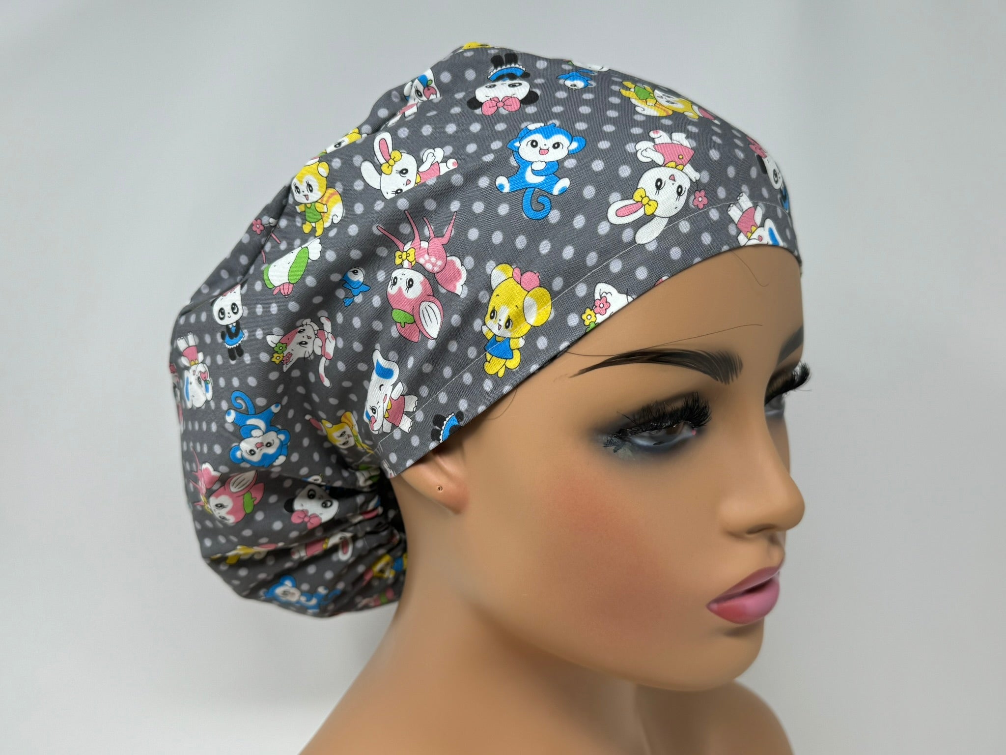 Retro Pop Friends- Ponytail- Japanese Fabric