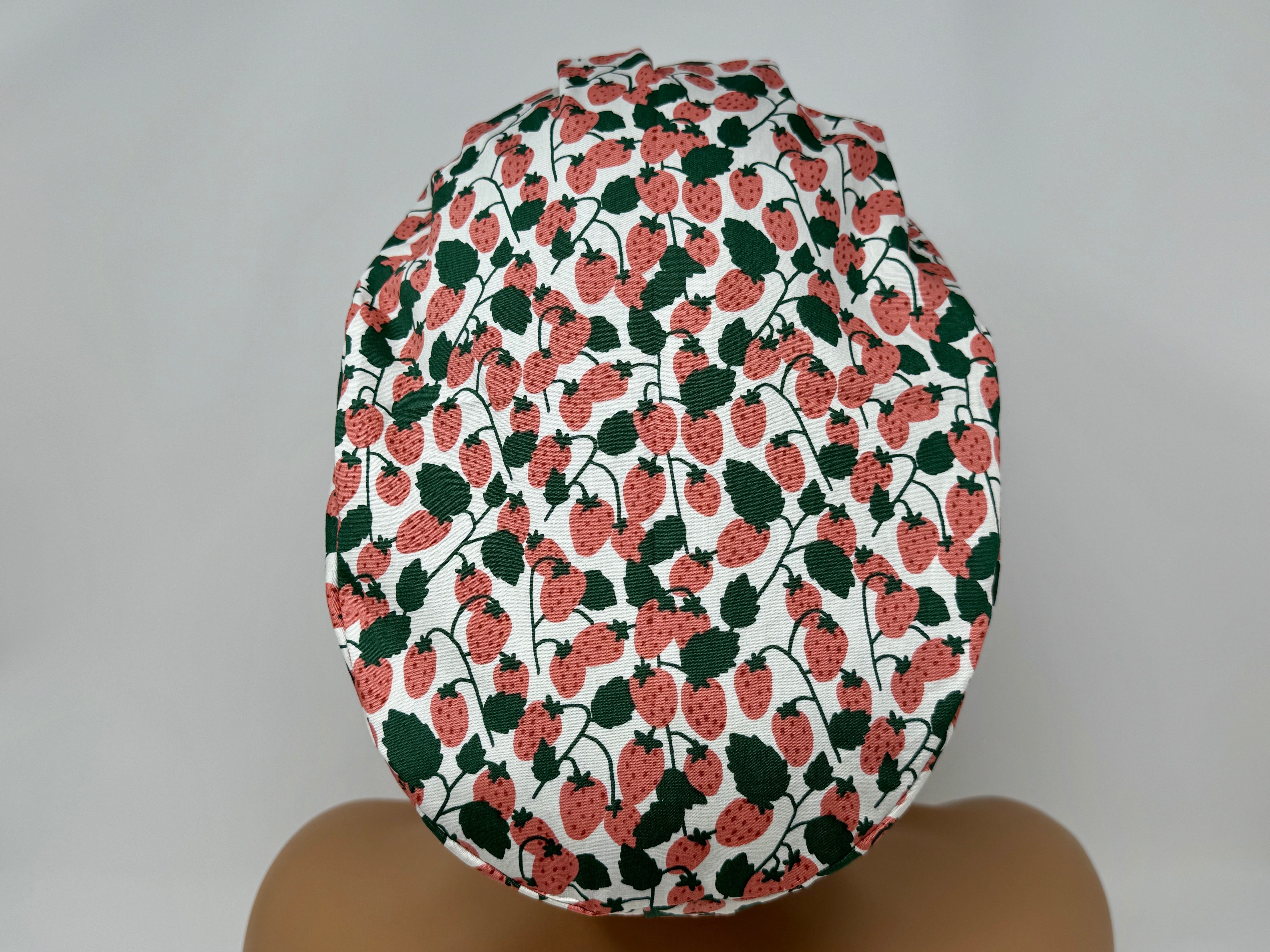 Strawberry On Cream  - Ponytail-Japanese Fabric