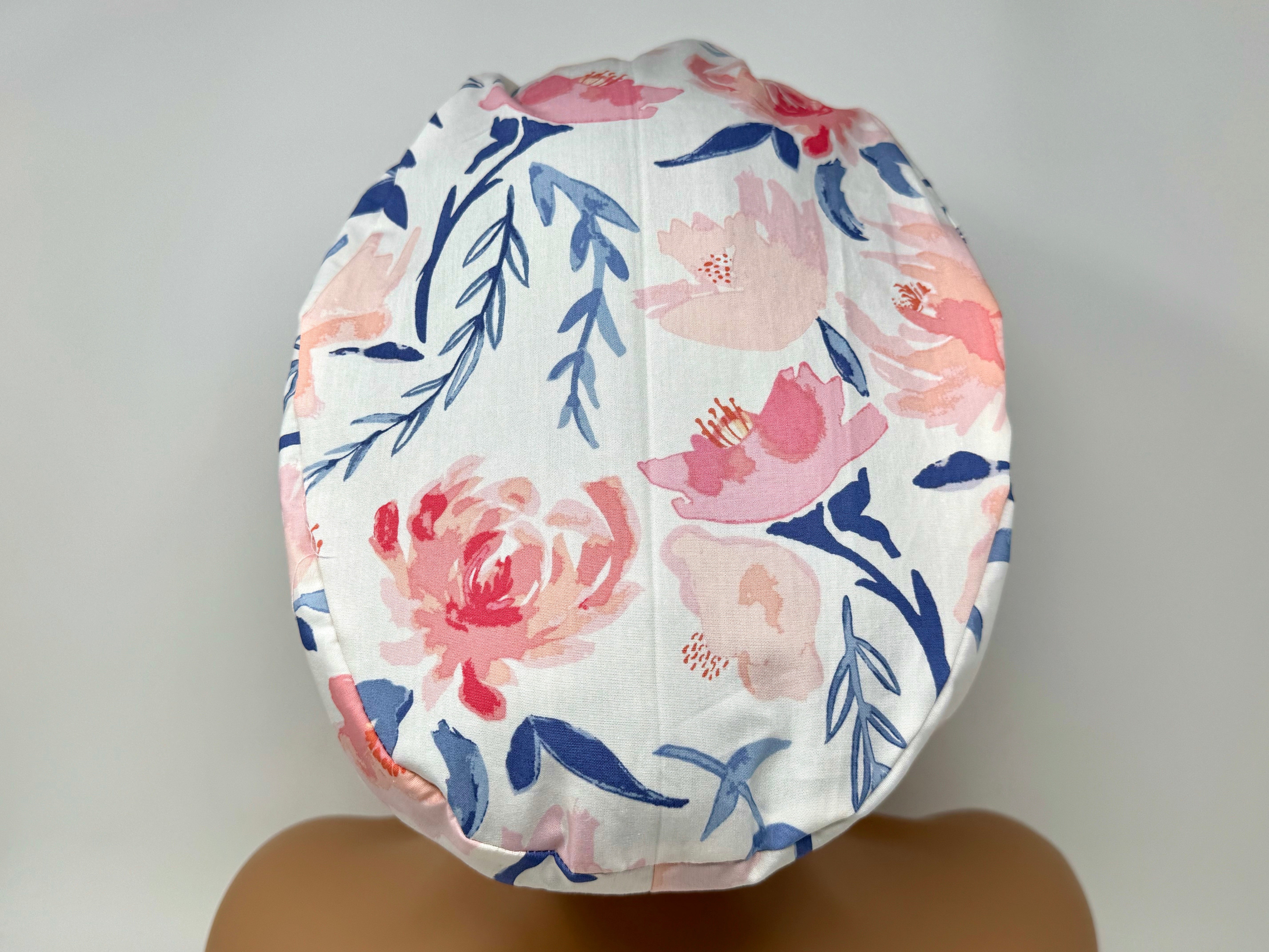 Pink Watercolor Peony - Ponytail