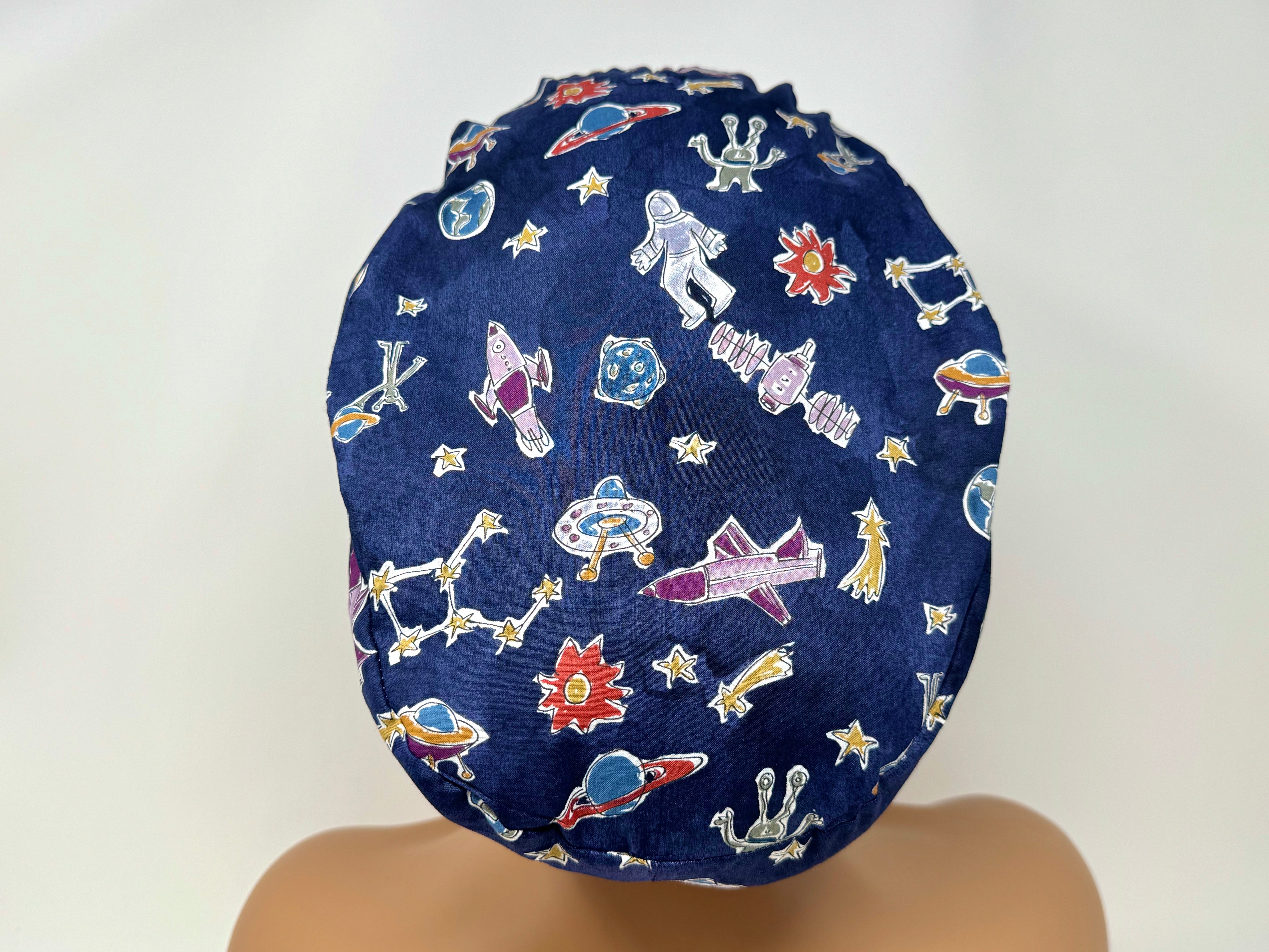 Space Day B - Cotton Lawn  - Ponytail