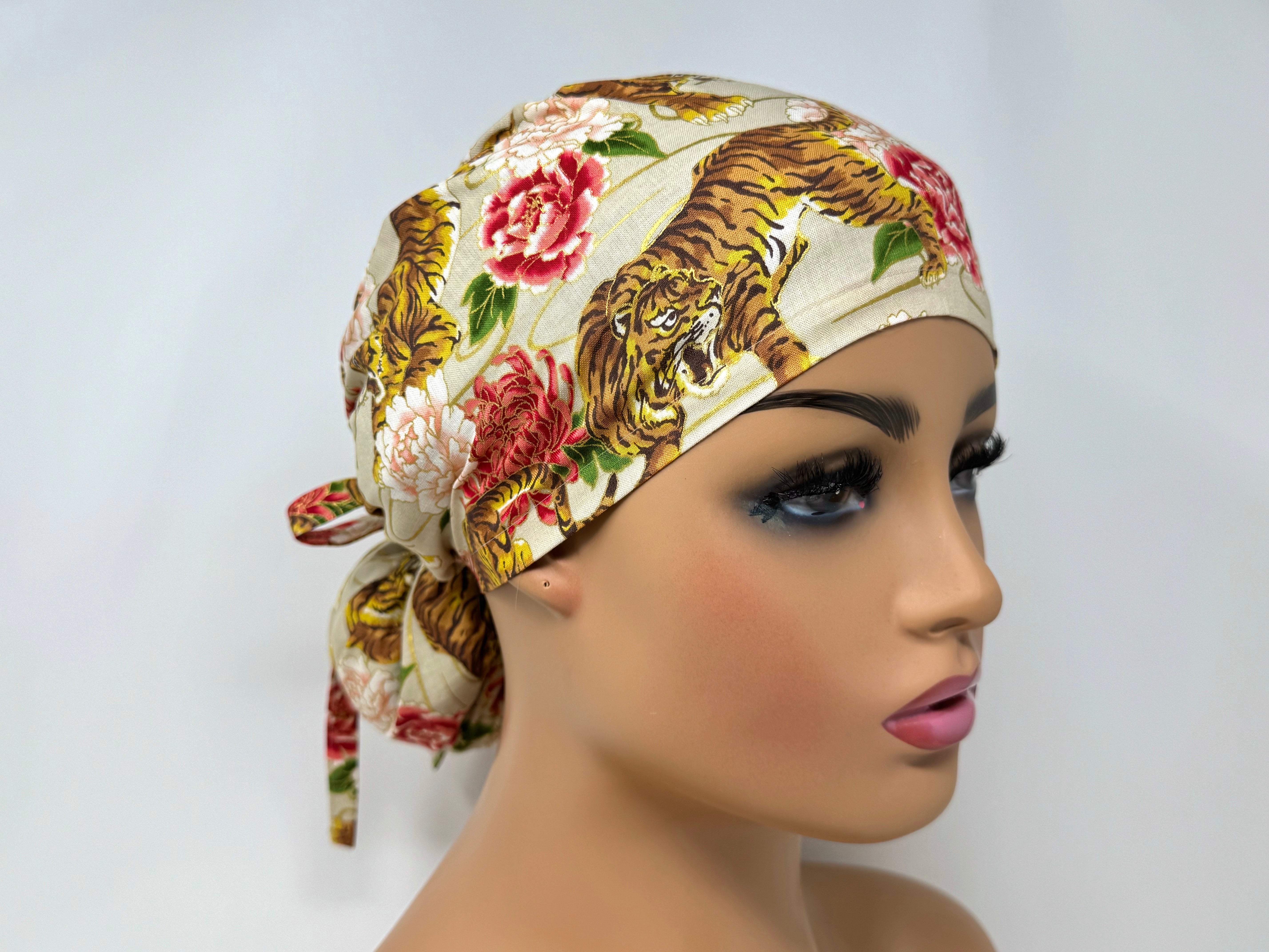 Traditional Tiger - *Gold Metallic Print* - Ponytail