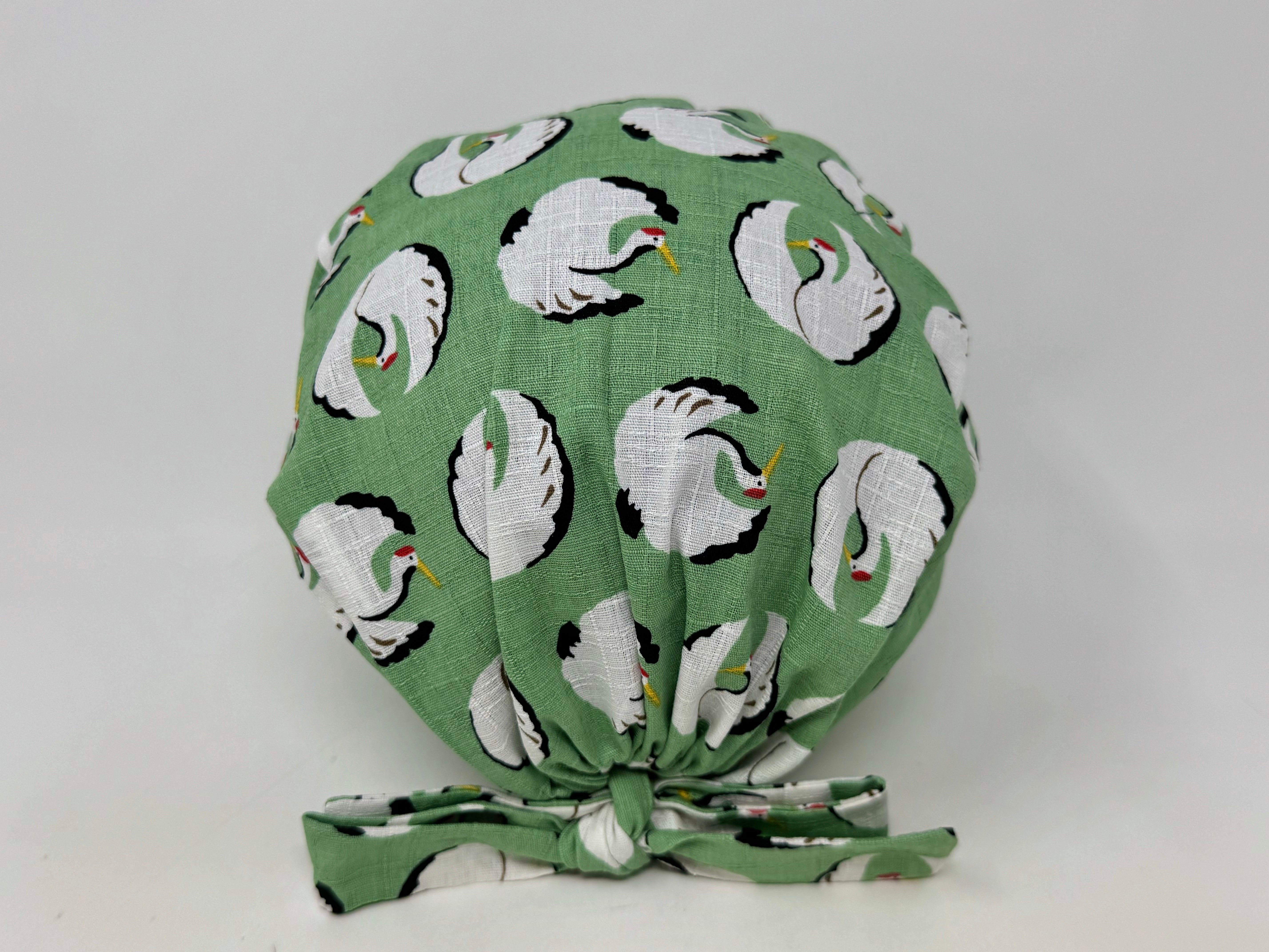 Dancing Cranes B *Cotton Dobby*