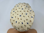 Load image into Gallery viewer, Cats and Pindots B -Cotton Corduroy - Ponytail
