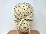 Load image into Gallery viewer, Cats and Pindots B -Cotton Corduroy - Ponytail
