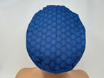 Load image into Gallery viewer, Polka on Navy II  - Ponytail
