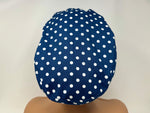 Load image into Gallery viewer, Polka on Navy - Ponytail
