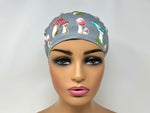 Load image into Gallery viewer, Retro Toadstools B - Cotton Oxford - Ponytail
