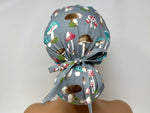 Load image into Gallery viewer, Retro Toadstools B - Cotton Oxford - Ponytail

