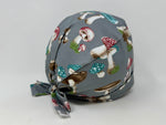 Load image into Gallery viewer, Retro Toadstools B - Cotton Oxford
