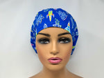 Load image into Gallery viewer, Colorful Rockets - Blue *Glow in the Dark* - Ponytail

