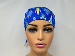 Load image into Gallery viewer, Colorful Rockets - Blue *Glow in the Dark* - Ponytail
