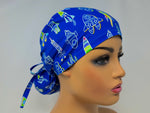 Load image into Gallery viewer, Colorful Rockets - Blue *Glow in the Dark* - Ponytail
